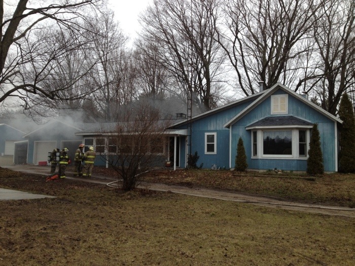 Custer Township house fire