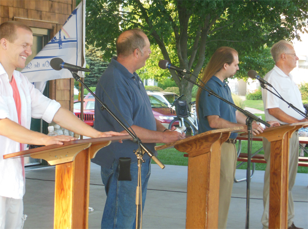 Mayoral candidates answer audience questions