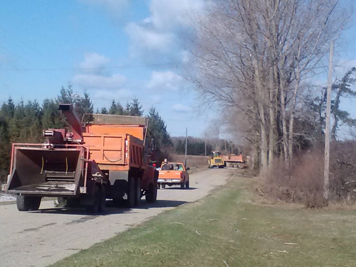 Crews working hard to restore roads