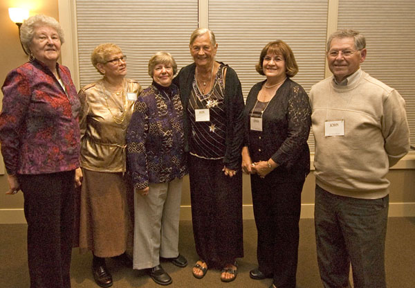 Hospital volunteers honored.