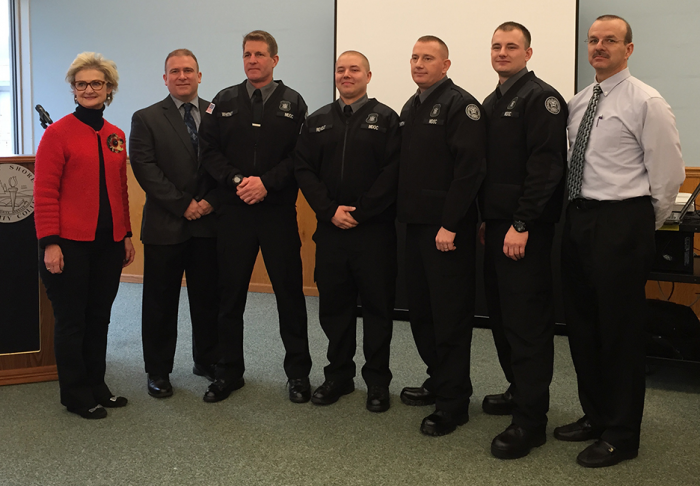 Corrections officers graduate from WSCC academy.