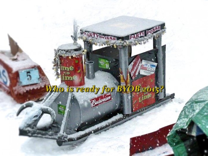 Build Your Own Bobsled, Winterfest at Double JJ