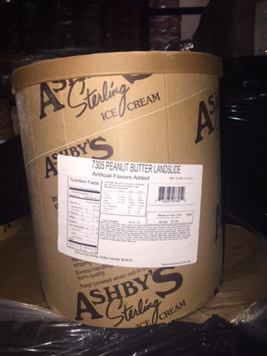 House Of Flavors Recalls Ashbys Sterling Peanut Butter Landslide Ice Cream 2988