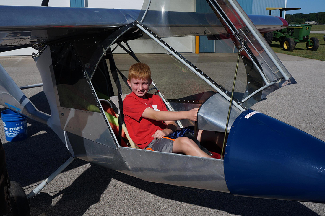 Young Eagles program to offer free youth flights.